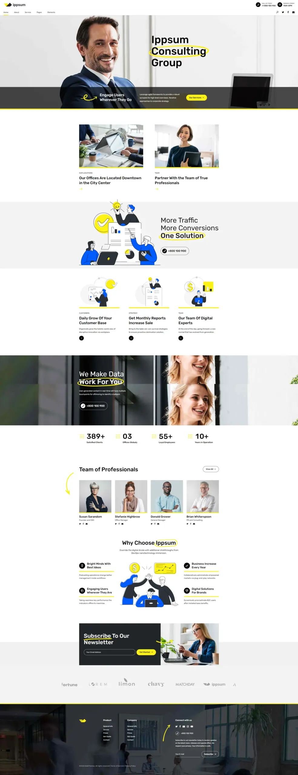 Beratung 1 Musterwebsite Screenshot 1