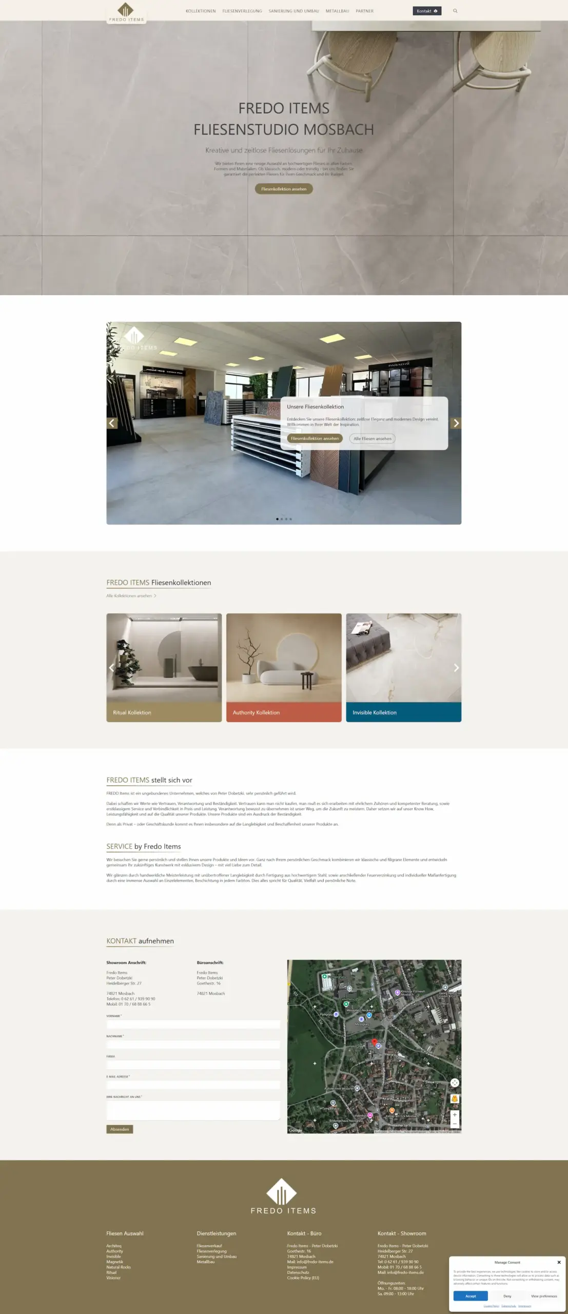 Fredo Items Fliesenstudio Mosbach