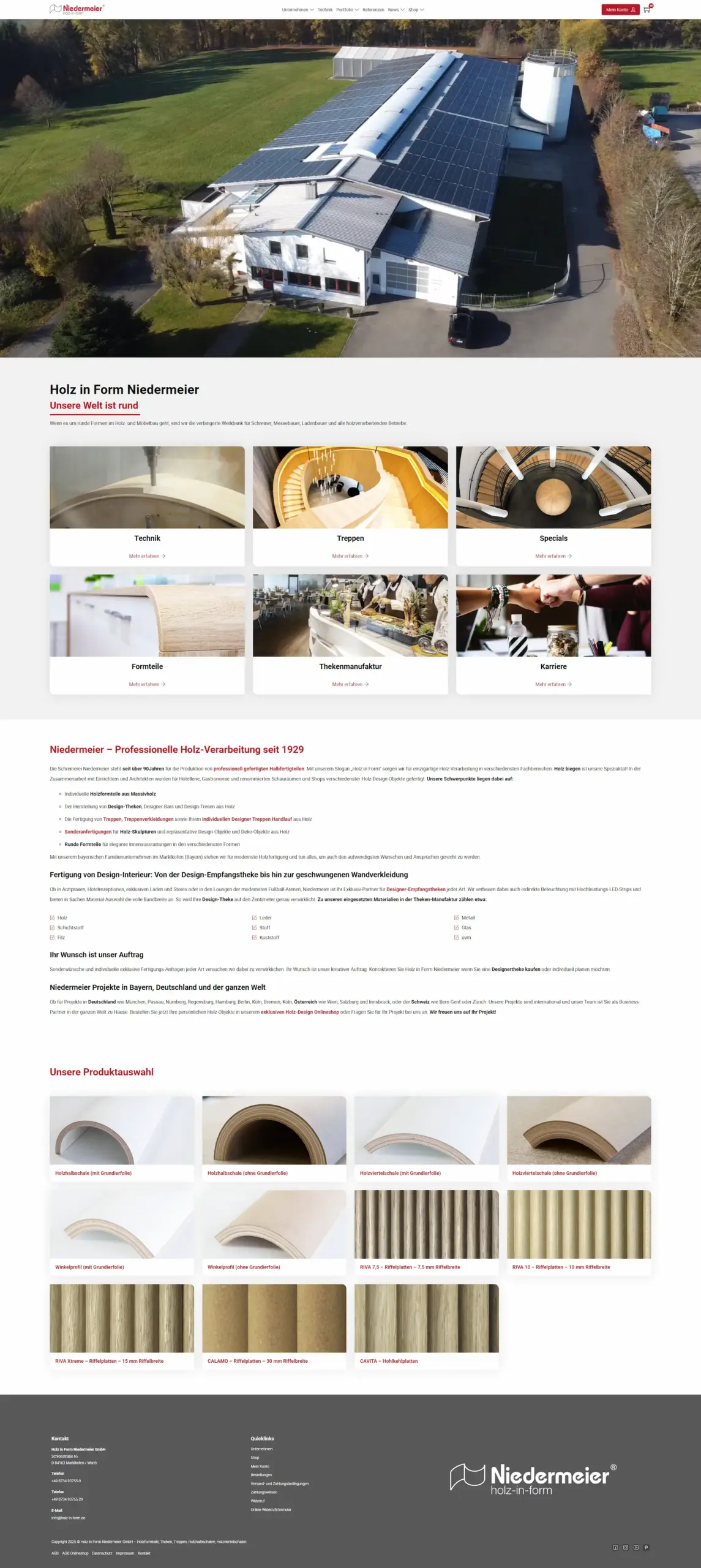 Holz In Form Niedermeier