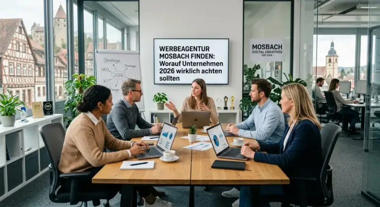 Werbeagentur Mosbach finden: Worauf Unternehmen 2026 wirklich achten sollten