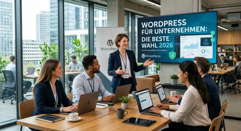 Warum WordPress auch 2026 die beste Wahl für Unternehmenswebsites ist